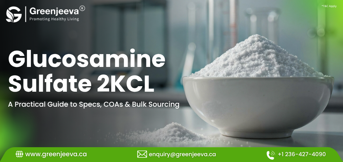 Buying Glucosamine Sulfate 2KCl in Bulk: What the Spec Sheet Is Telling You